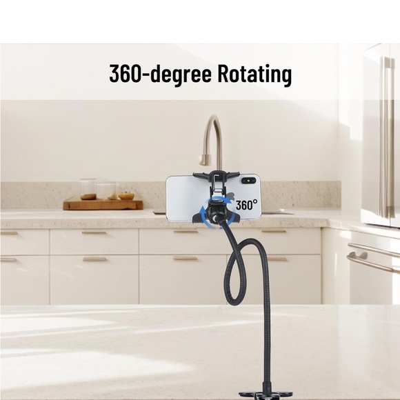 Flexible Phone Holder with Clip - Picture 4 of 10